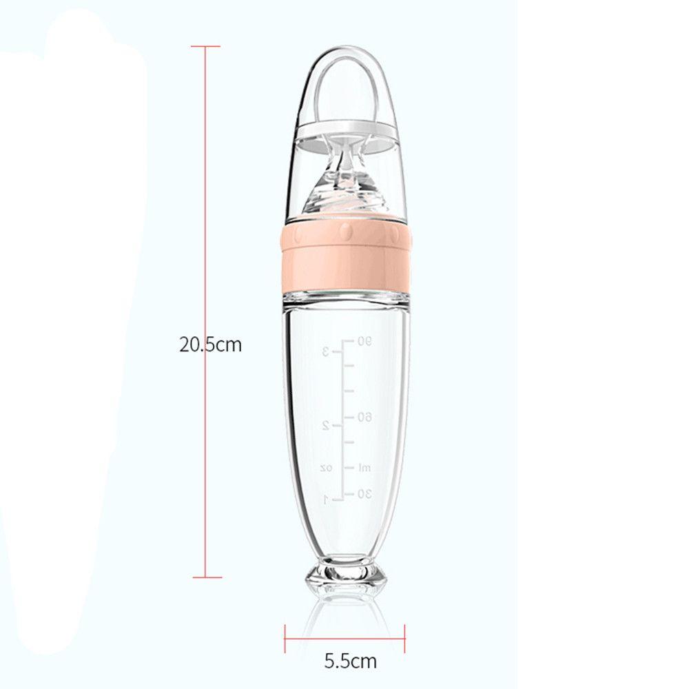 Bình Ăn Dặm Có Muỗng Chống Trượt Đa Năng Cho Trẻ Em