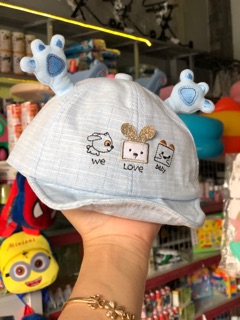 Mũ trẻ em nón vải hình thú