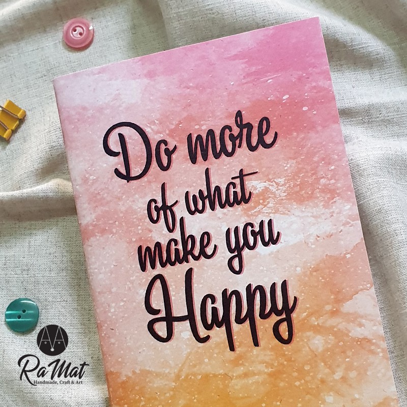 Sổ Tay Typo Watercolor