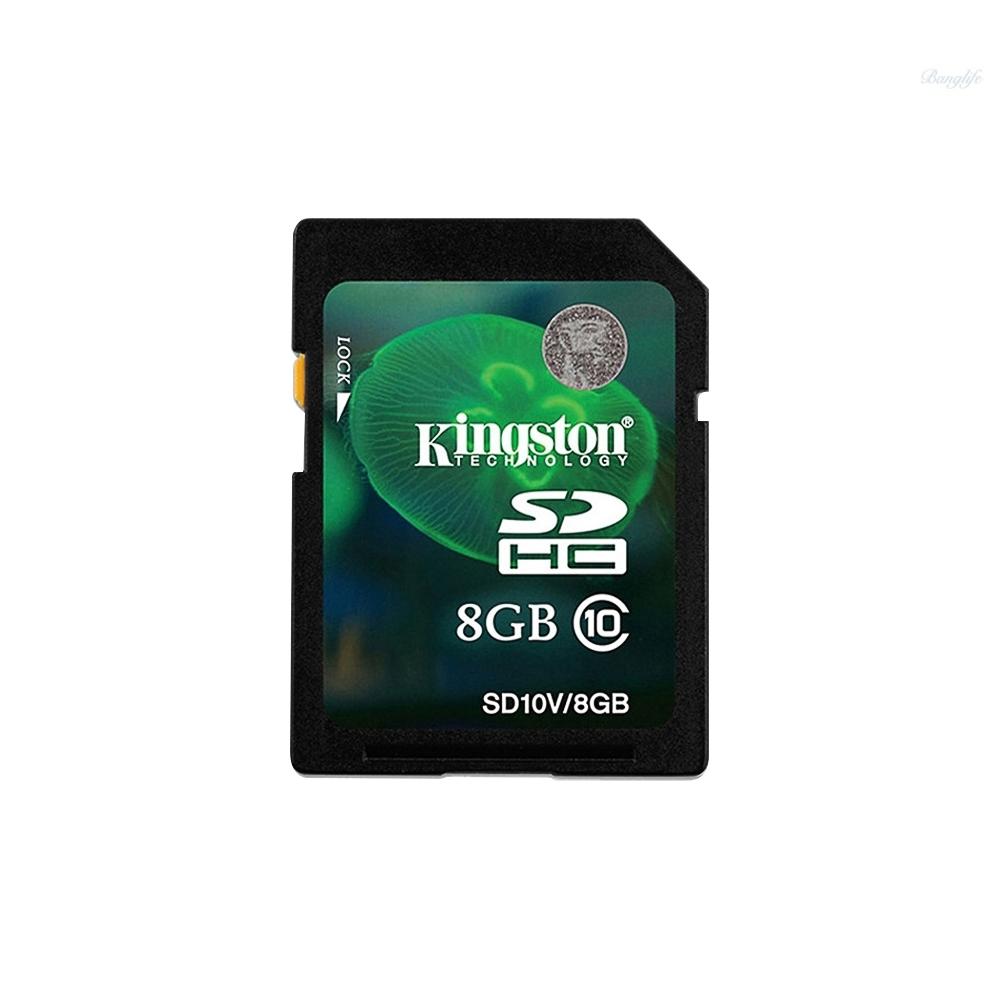 Thẻ Nhớ Kingston Class 10 8gb Sdhc 45m / S Chính Hãng Cho Máy Ảnh / Điện Thoại