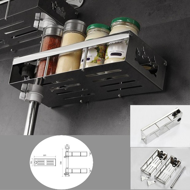 GIÁ ĐỂ ĐỒ ĐA NĂNG 2 TẦNG ROTARY SHELF NX4625HA-2