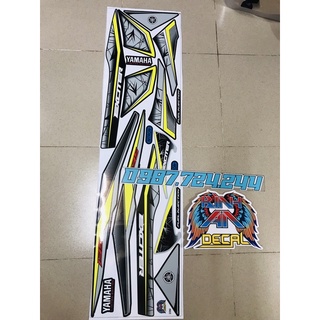 Tem rời exciter 2010 dán xe đen