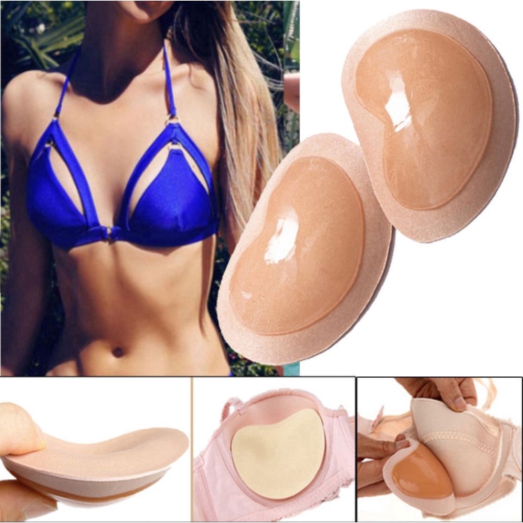Miếng đệm nâng ngực Aoweinisi bằng silicone vô hình thiết kế tiện dụng cao cấp cho bikini