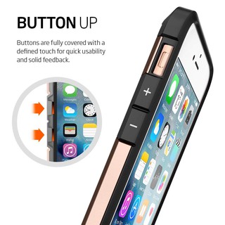 Ốp lưng iPhone 6S Plus Spigen Tough Armor (Vàng hồng)