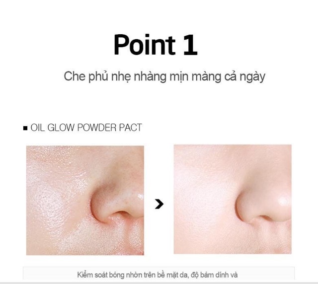 PHẤN PHỦ EGLIPS VỎ HỒNG GLOW POWDER PACT