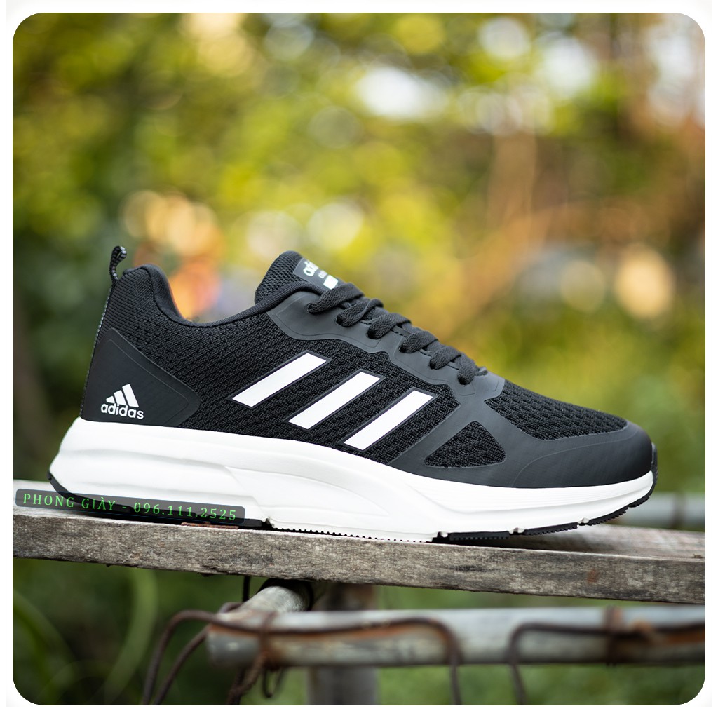 Giày Sneaker Nam D62 Màu Đen Trắng