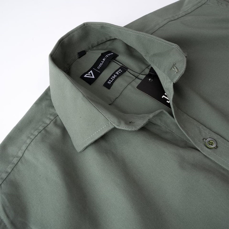 Áo sơ mi tay dài cao cấp JKSG, áo thêu chữ Amake hông phong cách, chất vải cotton mềm mịn thoáng mát, không phai màu