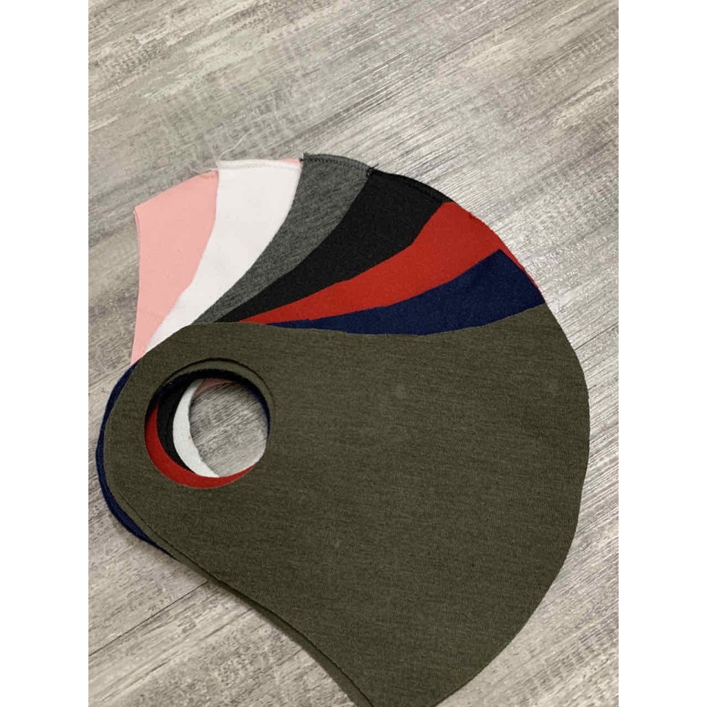 Khẩu trang su poly trơn đủ màu cực hot, chống bụi, hàng Việt Nam chất lượng cao, có thể giặt và tái sử dụng nhiều lần | BigBuy360 - bigbuy360.vn