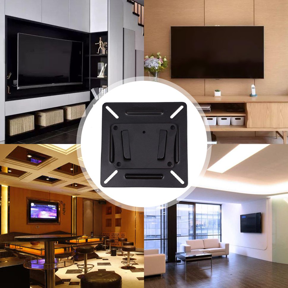 【SUN】Small Lcd Pylon 14-32 Inch Tv Bracket Universal Wall Mount Hanger Tv Rack