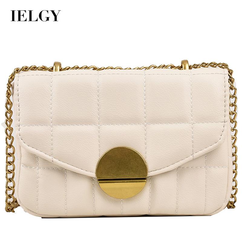 Túi Đeo Vai Hình Vuông Cỡ Nhỏ Phối Dây Xích Thời Trang Cho Nữ