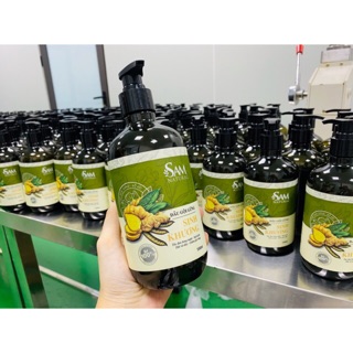 Sam Natural Dầu Gội Khương 100% Chiết xuất thiên nhiên