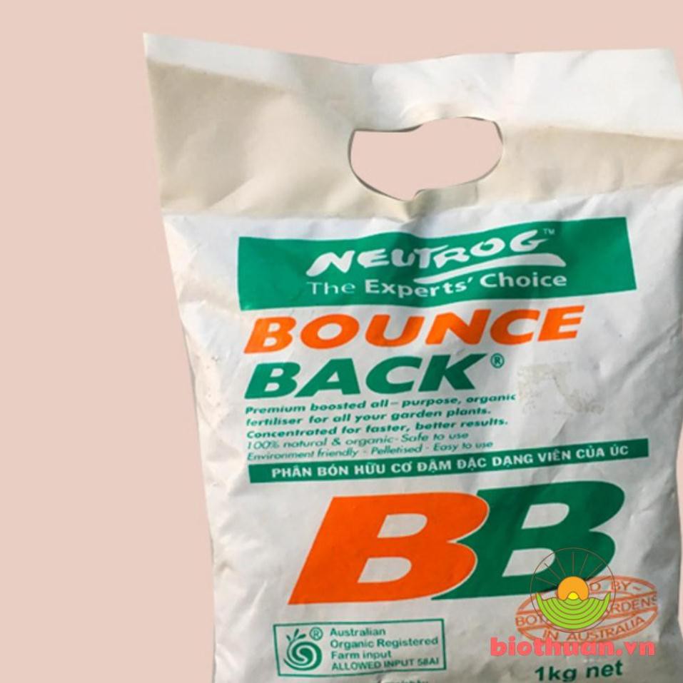 Phân hữu cơ đậm đặc dạng viên Bounce Back 1kg