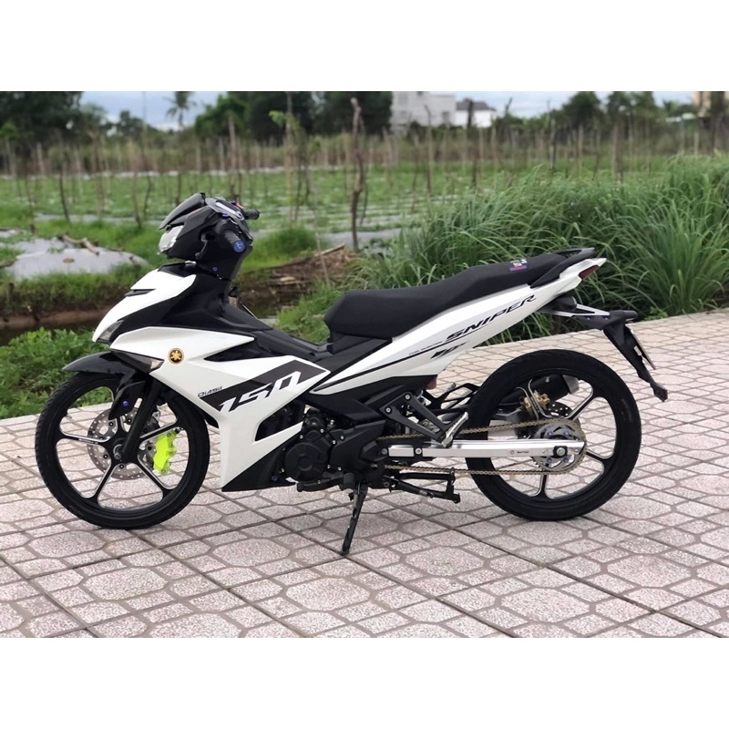 tem rời exciter 150 trắng đen Sniper