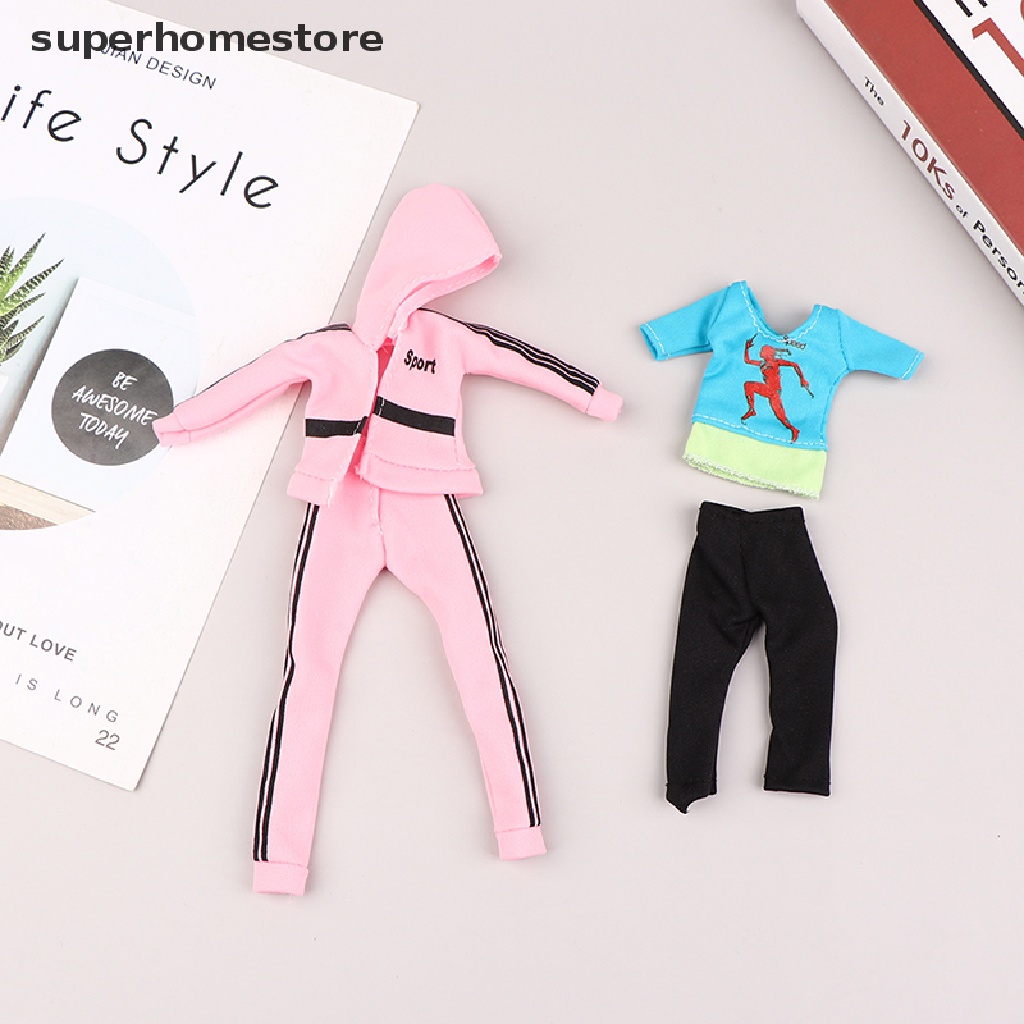 Trang Phục Thể Thao Thời Trang Cho Búp Bê 30cm Tỉ Lệ 1 / 6