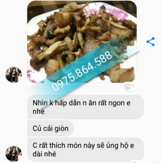 Củ cải khô