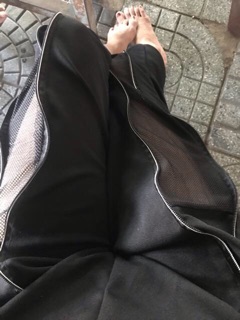 ❌Quần Jogger Nỉ Dây Kéo Phối Lưới