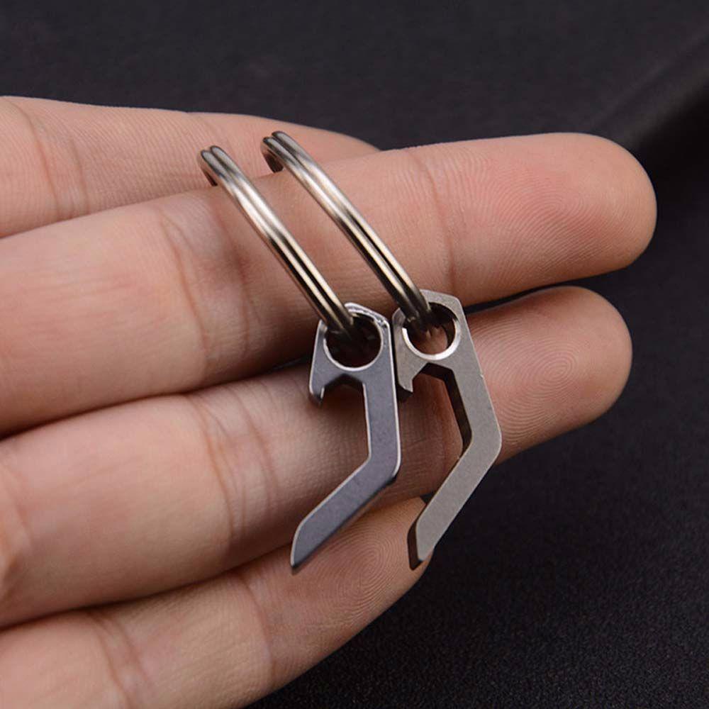 Dụng Cụ Mở Nắp Chai Mini EDC Bằng Thép Không Gỉ