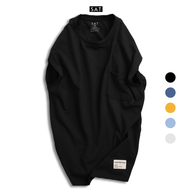 Áo thun ba lỗ tanktop nam trơn TUI-05, vải cotton mềm mịn, dày dặn, trẻ trung chuẩn form SAT