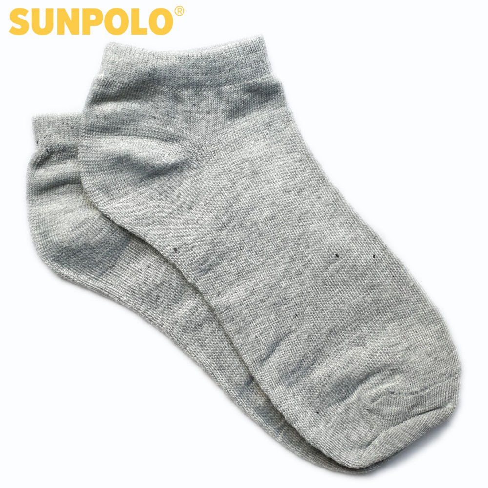 [Quà tặng] Vớ nam cổ ngắn cotton SUNPOLO - SUV01M Màu ngẫu nhiên