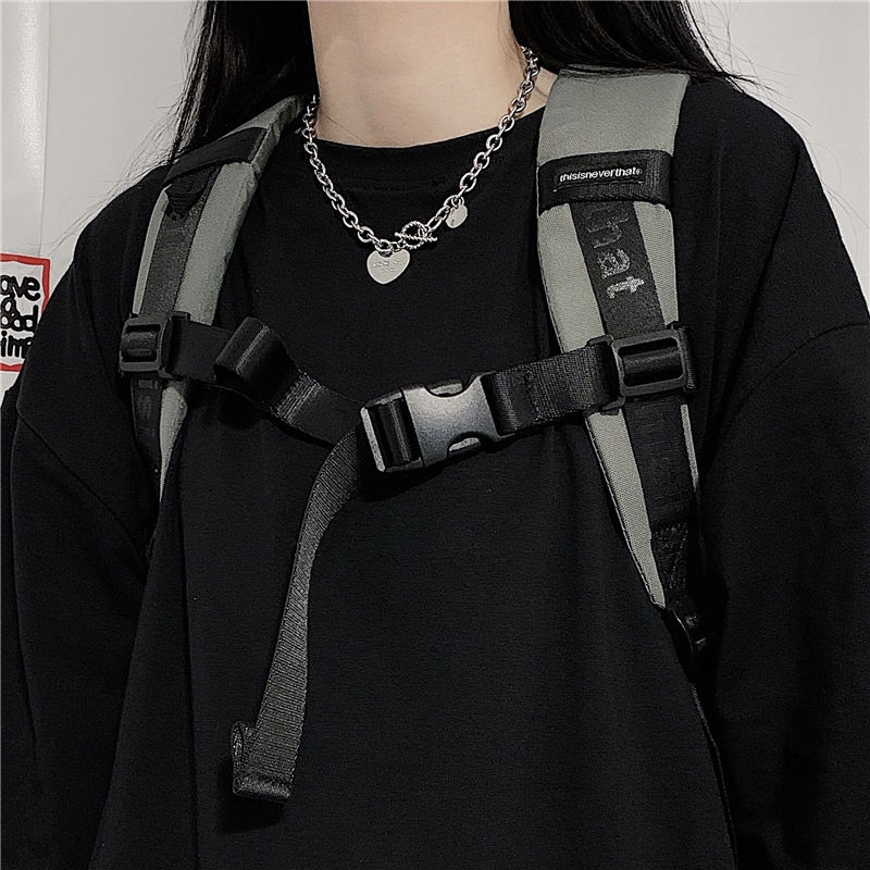 Dây Chuyền Có Khóa Hình Trái Tim Phong Cách Punk Thời Trang Dành Cho Nam Và Nữ 22222