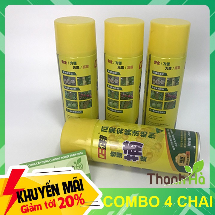 [HOT] 4 chai - Thuốc dẫn dụ diệt ruồi vàng T72.3 c/lượng, hg C/ty.