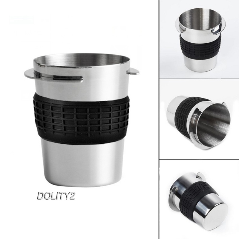 Set 2 Cốc Đựng Bột Cà Phê Espresso 58mm Bằng Thép Không Gỉ