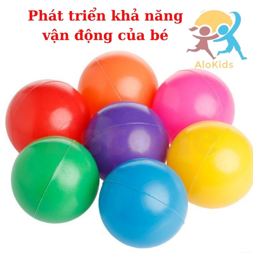 Đồ Chơi Bóng Nhựa Nhà Bóng Cho Bé Hàng Việt Nam Chất Lượng Cao -Túi 30 quả  Shop Alokidstb