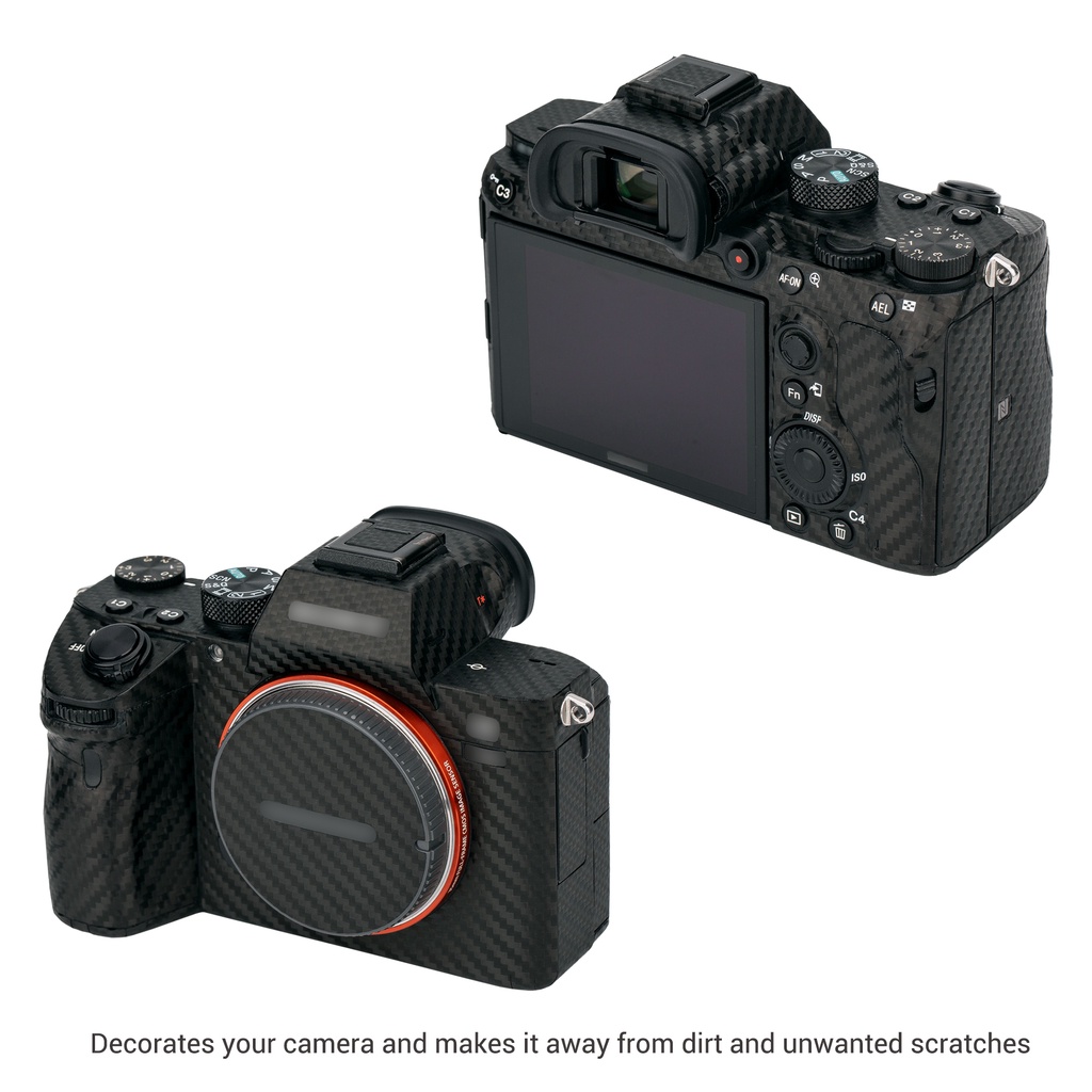 JJC Phim Bảo Vệ Chống Trầy Xước Cho Sony A7S3, Miếng Dán Trang Trí Chống Trượt Cho Máy Ảnh Sony a7S III A7S3, Chất Liệu 3M Không Bã Thiết Kế Phù Hợp Tùy Chỉnh