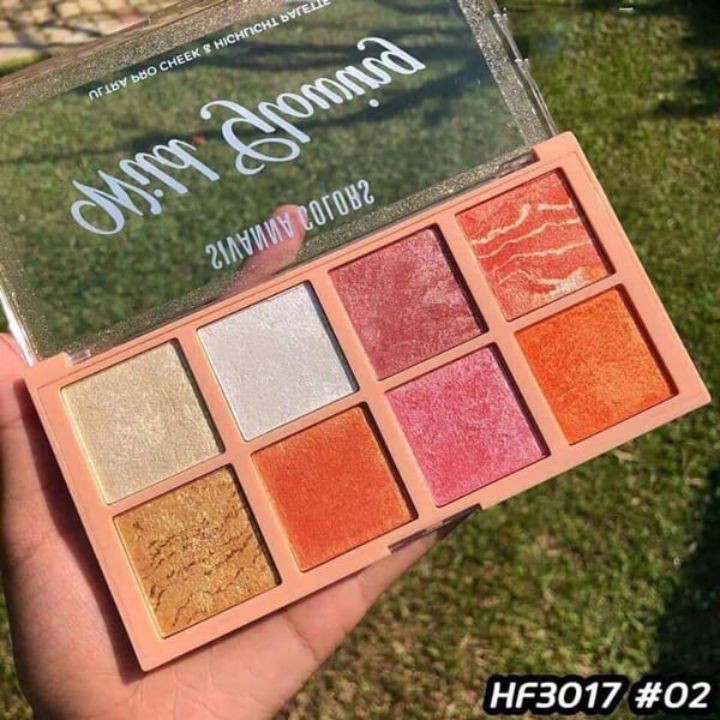 Bắt sáng Sivanna Colors Wild Glowing HF3017 8 ô | BigBuy360 - bigbuy360.vn