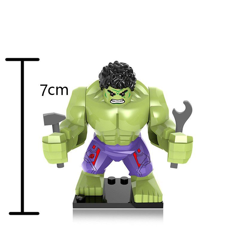 Đồ Chơi Lắp Ráp Mô Hình Nhân Vật Người Khổng Lồ Xanh Hulk