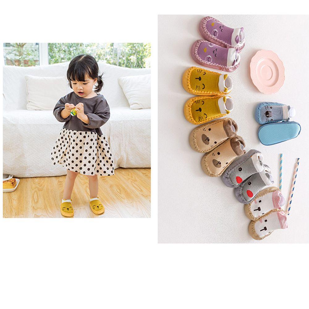 SUSANS Giày Cao Su Mềm Ấm Áp Thoải Mái Cho Bé Tập Đi