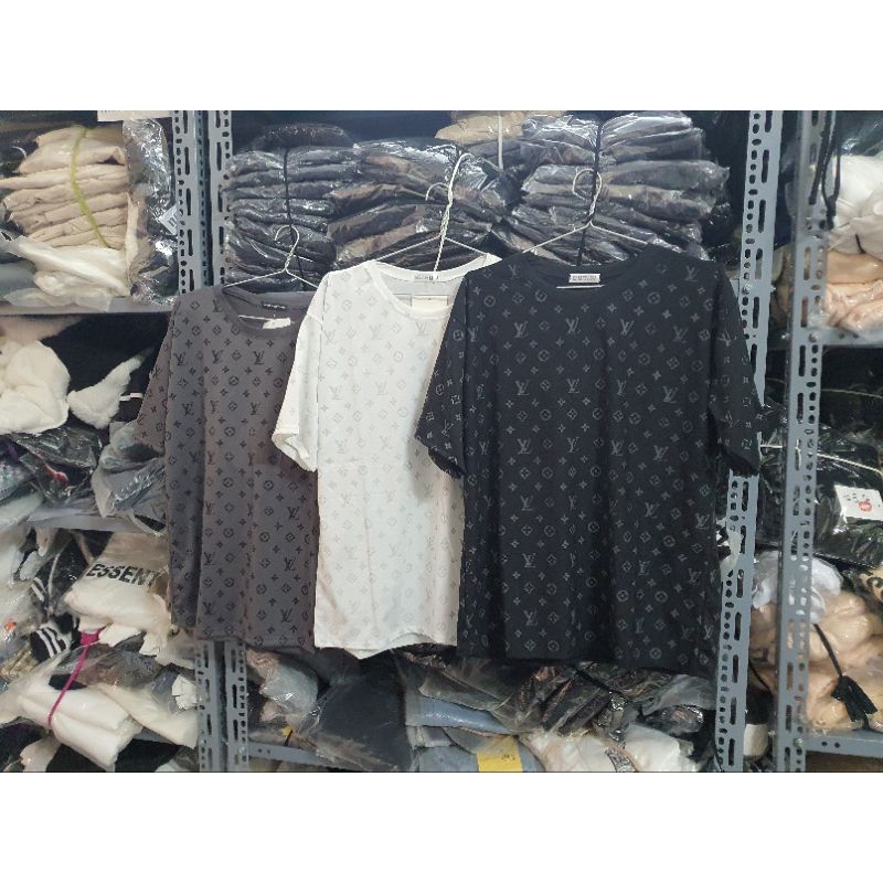 Áo Thun LV In Logo Chất Cotton Nam Nữ