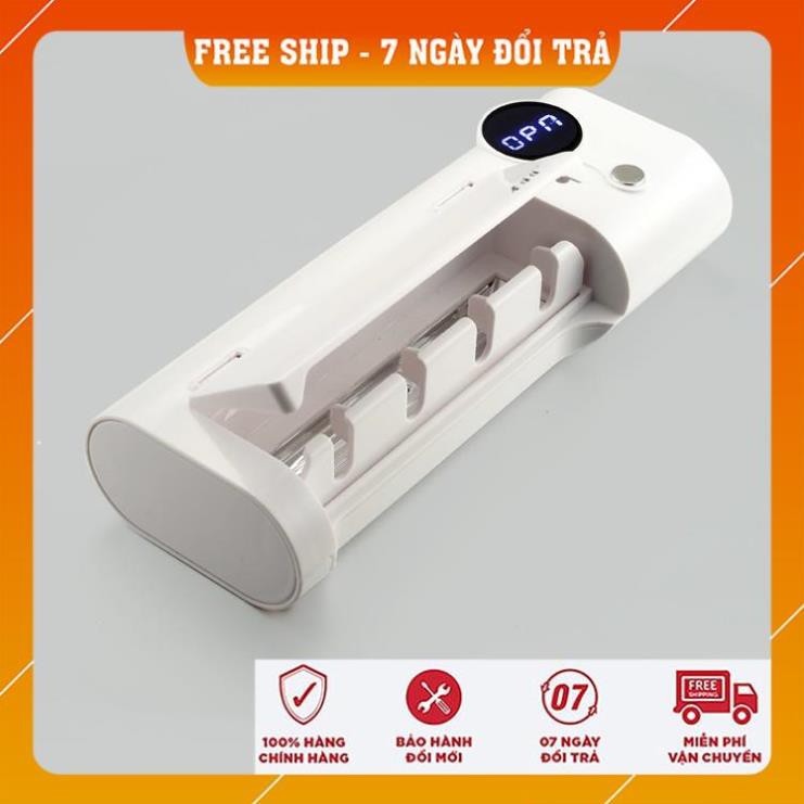 [FREESHIP - HÀNG CAO CẤP] Máy tiệt trùng/ Máy khử trùng bàn chải đánh răng tia UV Diệt khuẩn đến 99.9% chỉ với 5 phút