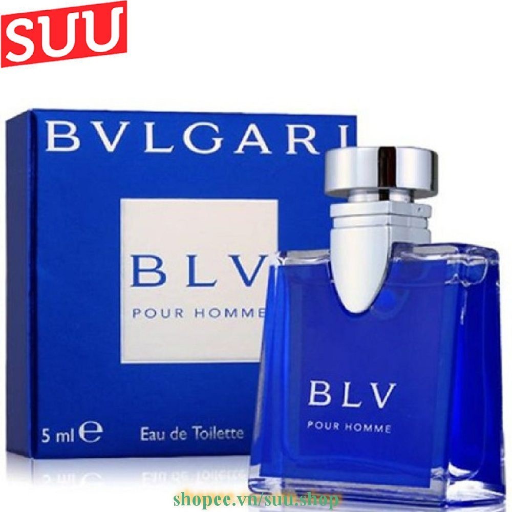 Nước Hoa Nam 5Ml Bvlgari BLV Pour Homme, suu.shop Cam Kết 100% Chính Hãng.