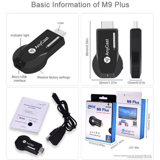 (Mới) hdmi không dây anycast m9 plus