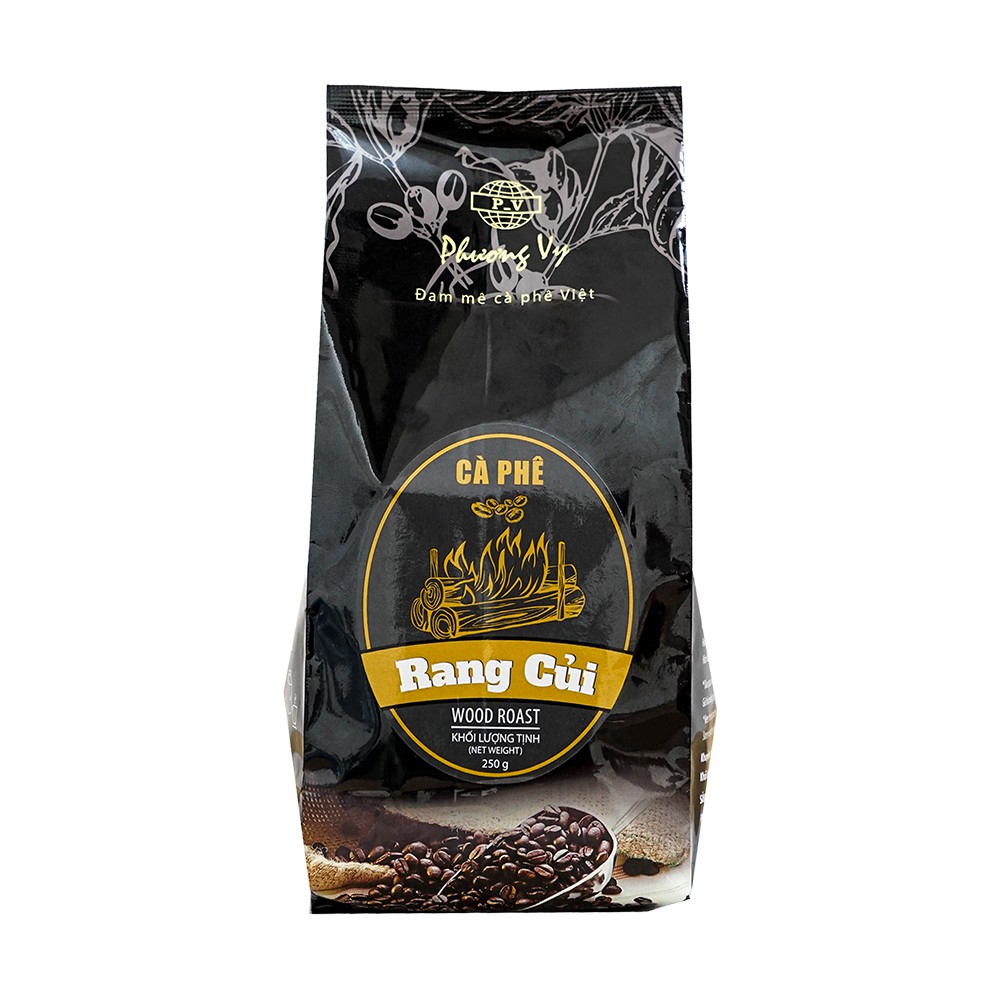 Cà Phê Bột - PV Coffee Rang Củi - 250g - Phương Vy Coffee