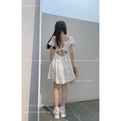 váy 2 tầng dây sau 452