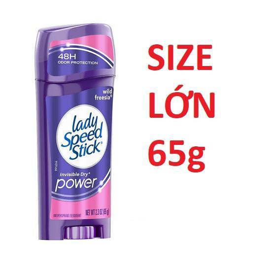 LĂN KHỬ MÙI LADY SPEED STICK 65G CHÍNH HÃNG - 2931