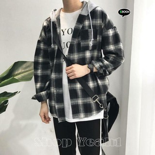 [Yeah1Shop]- Áo sơ mi Flannel caro (M, L, XL)