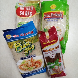 Hủ tíu, bánh phở, bún gạo, bún gạo lứt sa đéc sa giang