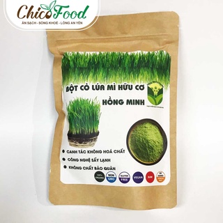 Bột cỏ lúa mì hữu cơ sấy lạnh Hồng Minh bán tại Chicofood