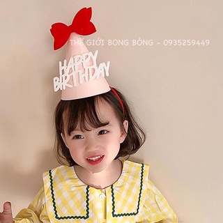 MŨ SINH NHẬT PHONG CÁCH HÀN QUỐC (có hình thật ở ảnh cuối)