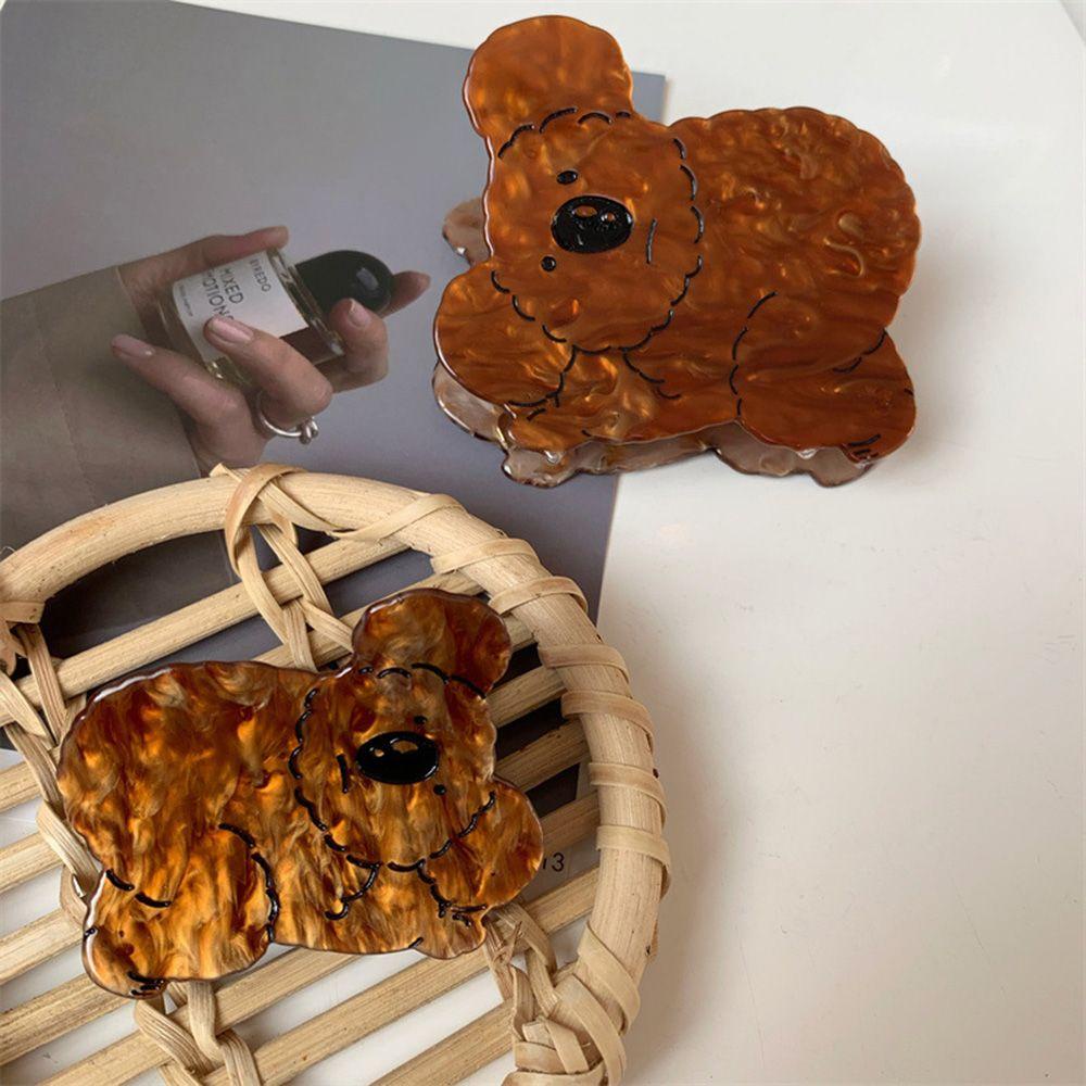 Kẹp Tóc Càng Cua Hình Móng Vuốt Gấu Koala Cá Tính Cho Nữ