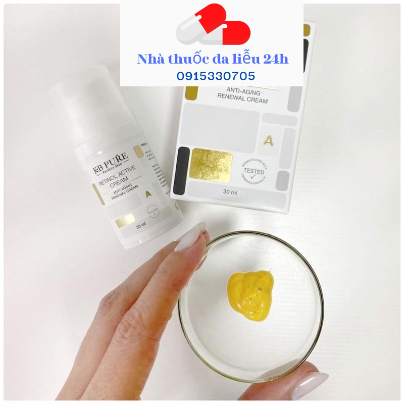 Kem Retinol hoạt chất KB Pure Retinol Active Cream chống lão hoá 30ml - Hàng công ty