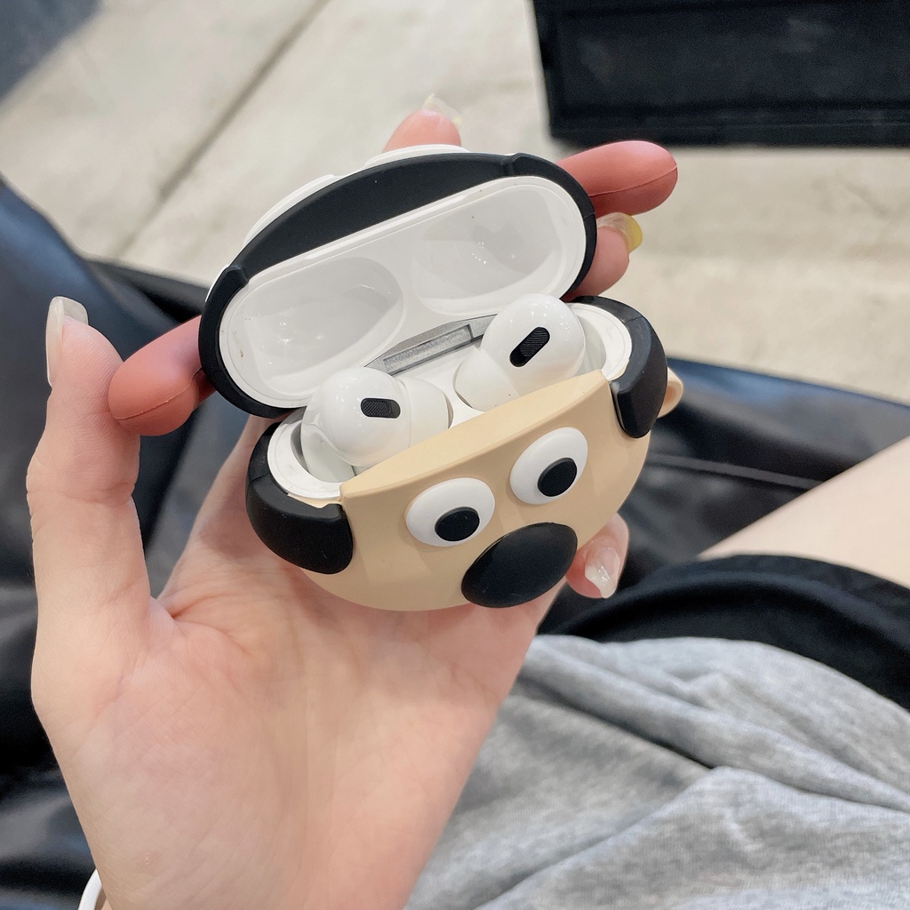 Vỏ Bảo Vệ Hộp Sạc Tai Nghe AirPods3 AirPods3 Pro 2Gen Họa Tiết Chú Chó Phi Công Độc Đáo Dễ Thương Ốp