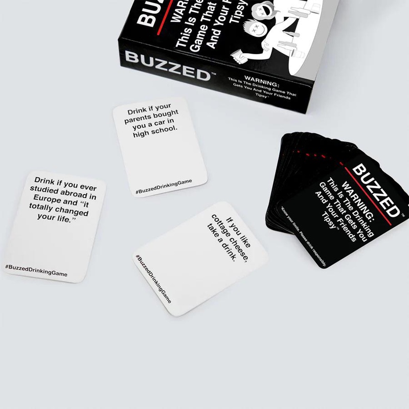 Buzzed - The Hilarious Party Game That Will Get You &amp; Your Friends Tipsy