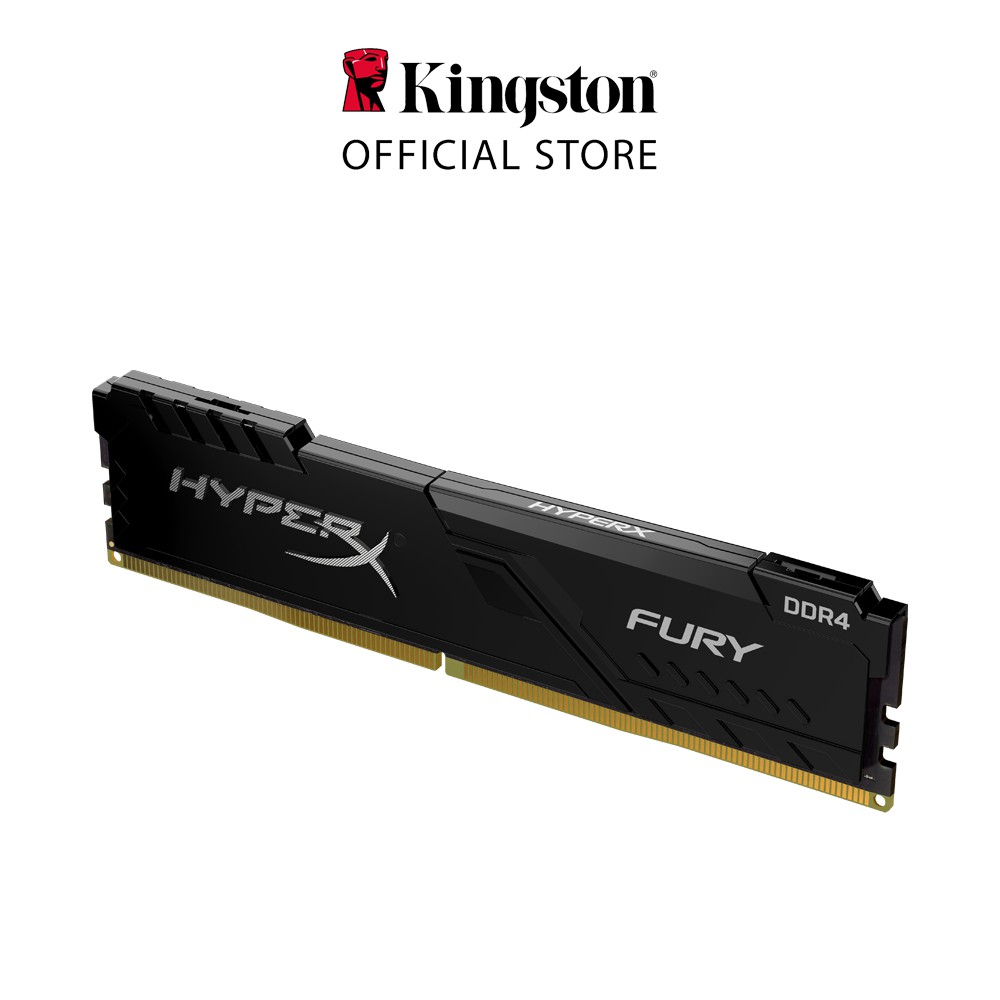 Ram máy tính PC Kingston Fury HyperX DIMM 2666Mhz DDR4 CL16 Black 16GB HX426C16FB3/16 - BEN