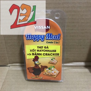 Hộp Bánh Quy Chấm Mayonnaise Vissan Happy Meal Gà 110g