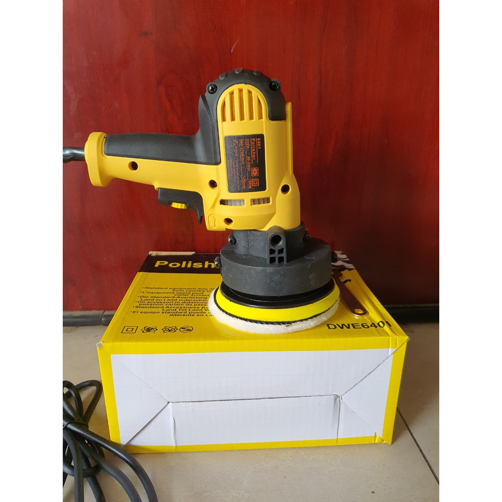 Máy đánh bóng cầm tay DEWALT - Máy đánh bóng mini- máy chà nhám oto