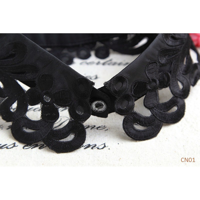 Cổ áo tháo rời đính đá - Mã CN01